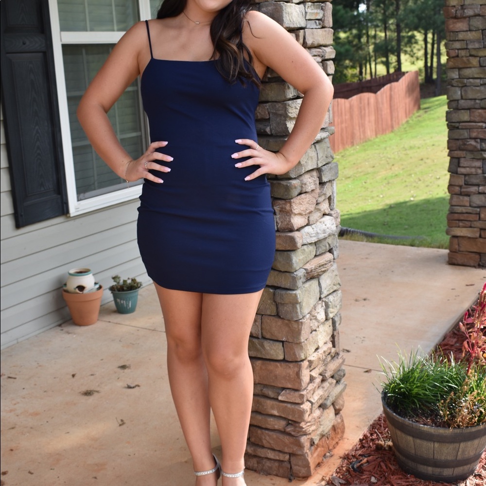 🔮Blue bodycon dress🔮